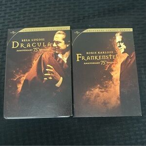 Universal Legacy Series Dracula Frankenstein Classic Horror DVD Collection Vamp‎